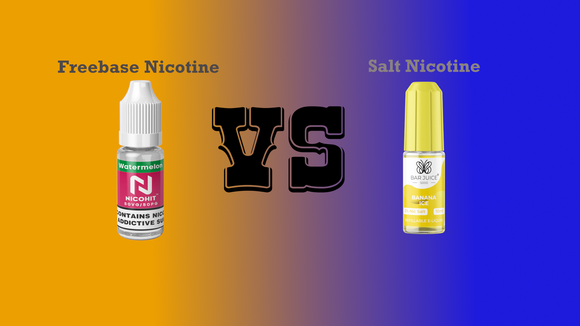 Freebase Nicotine vs. Nicotine Salts in E-Liquids