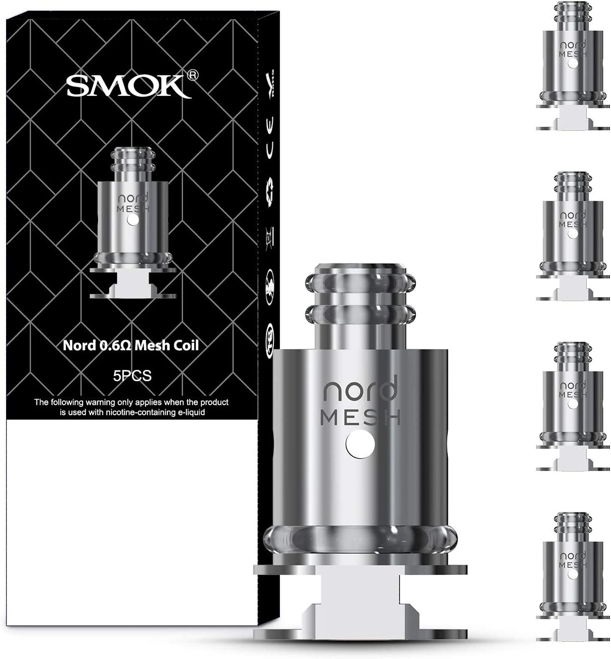Smok Nord Coils (5 pack) - Explore a wide range of e-liquids, vape kits, accessories, and coils for vapers of all levels - Vape Saloon