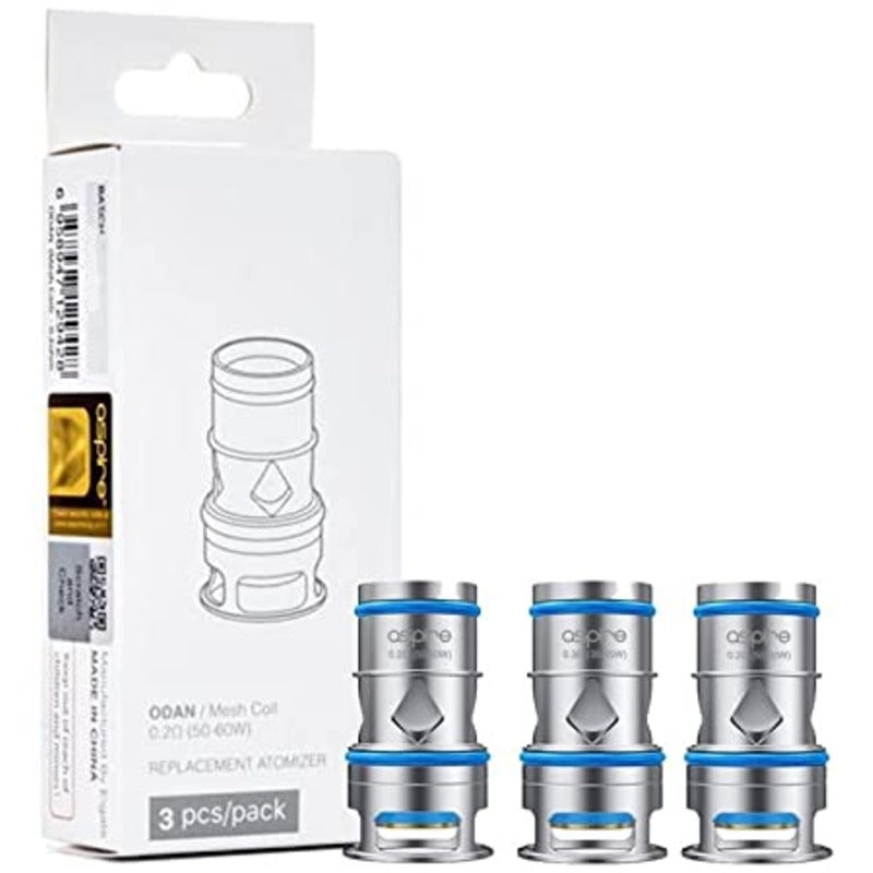 Aspire Odan Coils (3 pack) - Explore a wide range of e-liquids, vape kits, accessories, and coils for vapers of all levels - Vape Saloon