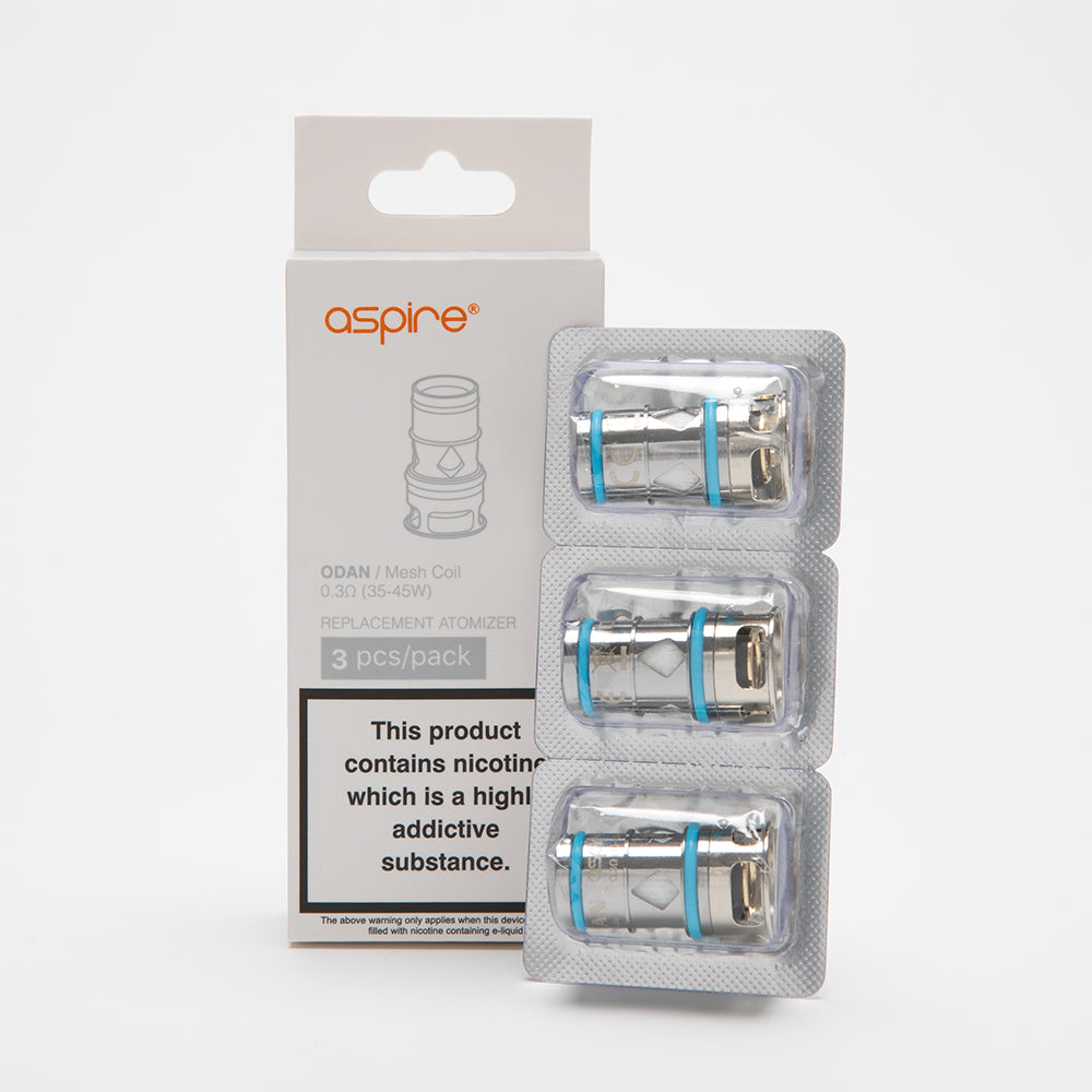 Aspire Odan Coils (3 pack) - Explore a wide range of e-liquids, vape kits, accessories, and coils for vapers of all levels - Vape Saloon