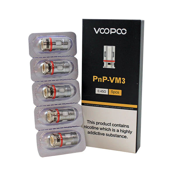Voopoo PnP Coils (5 pack) - Explore a wide range of e-liquids, vape kits, accessories, and coils for vapers of all levels - Vape Saloon