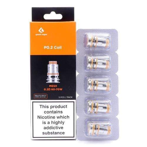 GeekVape P Series Mesh Coils (5 pack) - Explore a wide range of e-liquids, vape kits, accessories, and coils for vapers of all levels - Vape Saloon