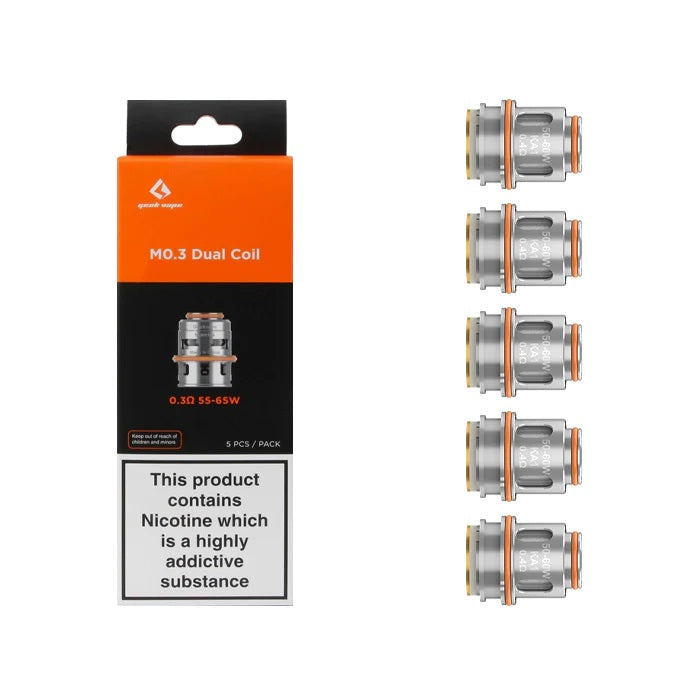 GeekVape M Series Coils (5 pack) - Explore a wide range of e-liquids, vape kits, accessories, and coils for vapers of all levels - Vape Saloon