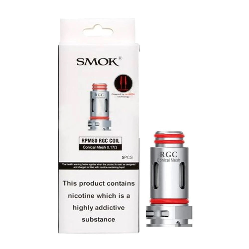 Smok RPM80 RGC coils (5 pack) - Explore a wide range of e-liquids, vape kits, accessories, and coils for vapers of all levels - Vape Saloon
