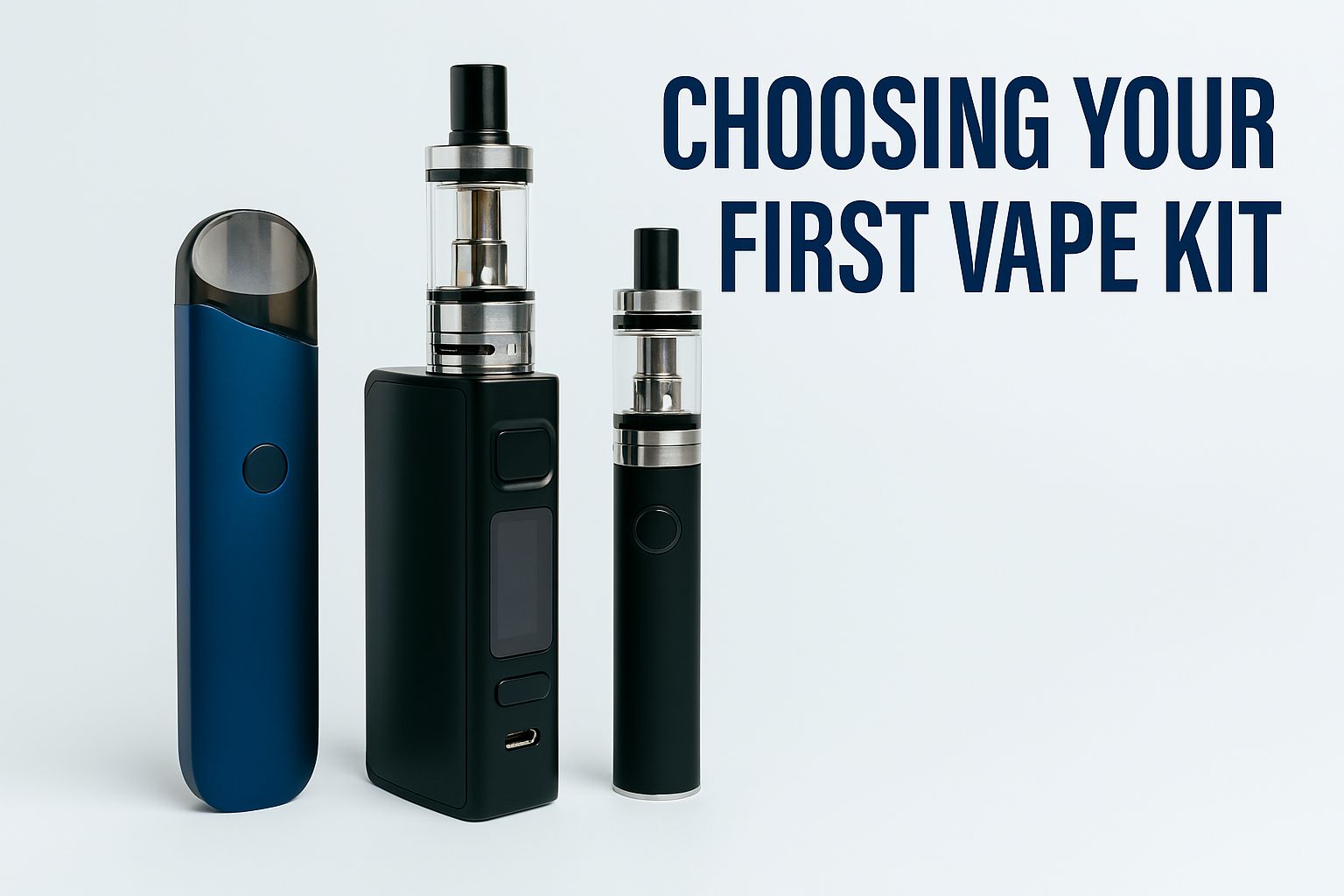 A Comprehensive Guide to Choosing Your First Vape Kit