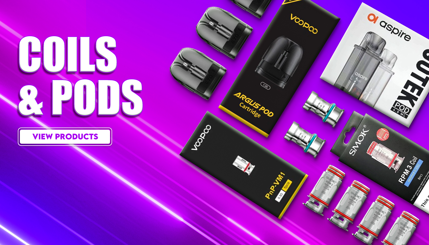 Coils & Pods – Vape Saloon