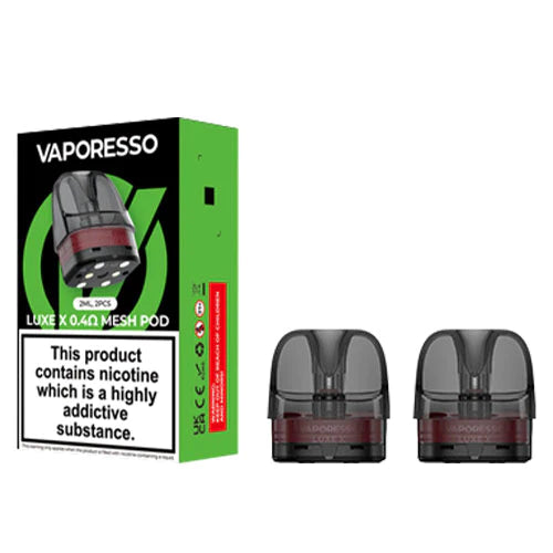 Vaporesso LUXE X Pods (2 pack) - Explore a wide range of e-liquids, vape kits, accessories, and coils for vapers of all levels - Vape Saloon