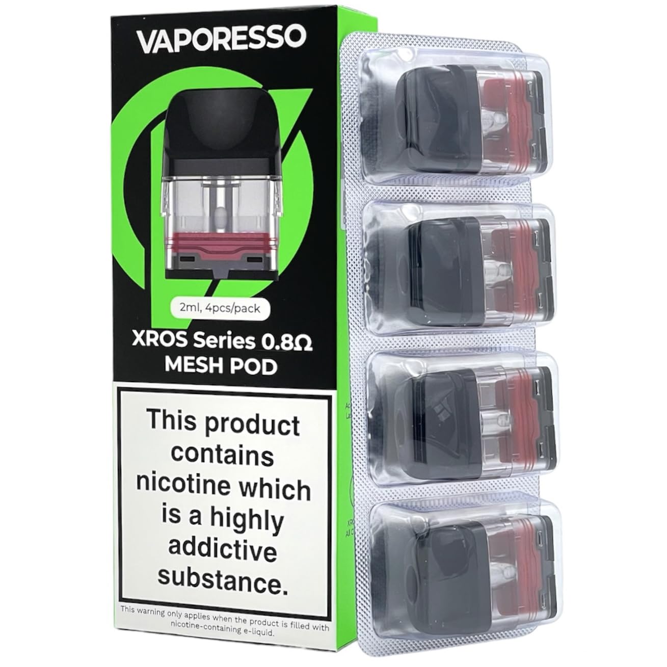 Vaporesso XROS Series Pods (4 pack) - Explore a wide range of e-liquids, vape kits, accessories, and coils for vapers of all levels - Vape Saloon