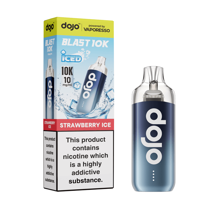 Vaporesso DOJO Blast 10K Strawberry Ice 10mg prefilled vape kit