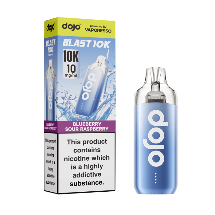 Vaporesso DOJO Blast 10K Prefilled Kit (10mg) - Blueberry Sour Raspberry