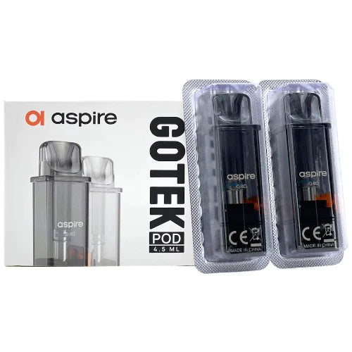 Aspire Gotek X Replacement 4.5ml Pods (2 pack) | Vape Saloon