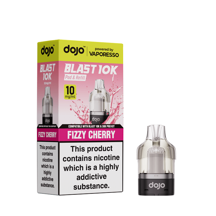 Vaporesso DOJO Blast 10K Prefilled Pod (10mg) - Fizzy Cherry