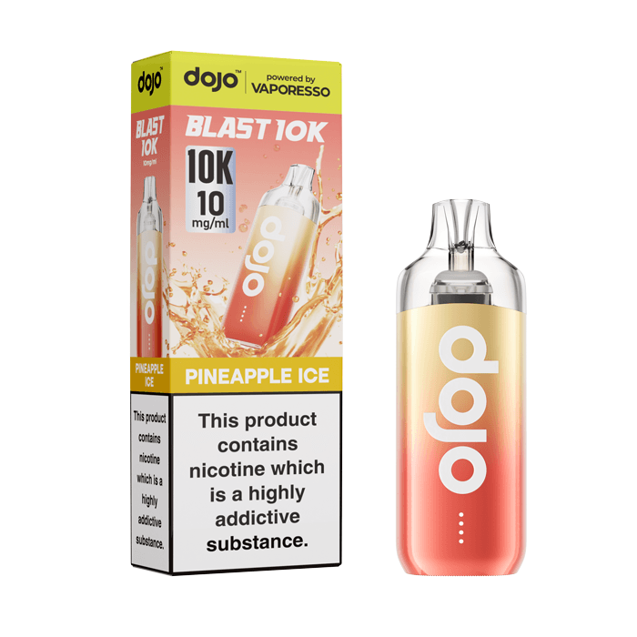 Vaporesso DOJO Blast 10K Prefilled Kit (10mg) - Pineapple Ice