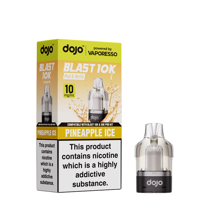Vaporesso DOJO Blast 10K Prefilled Pod (10mg) - Pineapple Ice