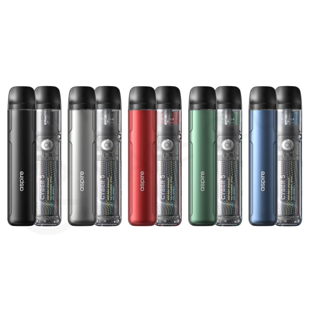 Aspire Cyber S Pod Kit - Explore a wide range of e-liquids, vape kits, accessories, and coils for vapers of all levels - Vape Saloon