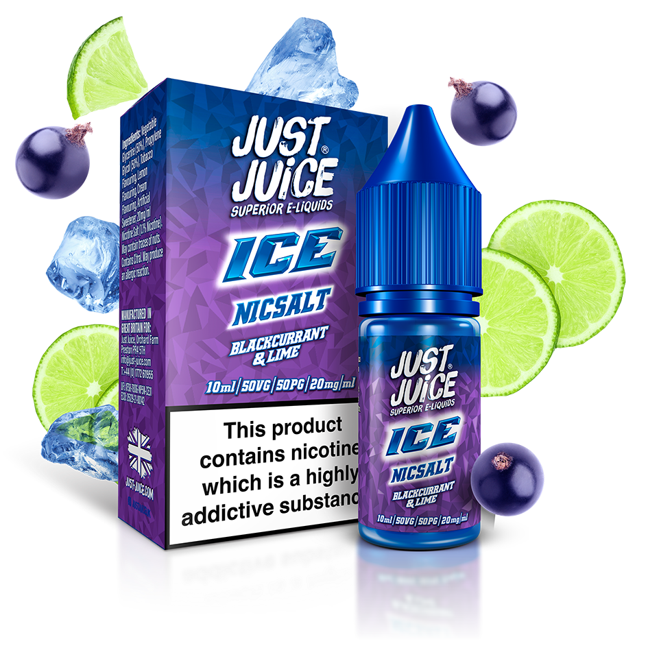 Just Juice Nic Salts (Available in 11mg + 20mg) - Explore a wide range of e-liquids, vape kits, accessories, and coils for vapers of all levels - Vape Saloon