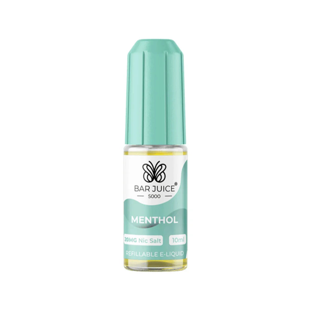 Bar Juice 5000 Menthol 10ml nicotine salt e-liquid bottle