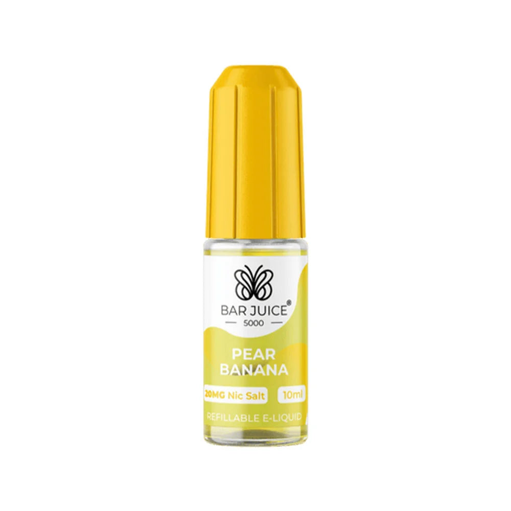 Bar Juice 5000 Pear & Banana 10ml nicotine salt e-liquid bottle