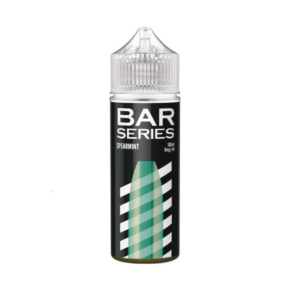 Bar Series Spearmint 100ml 0mg shortfill e-liquid bottle