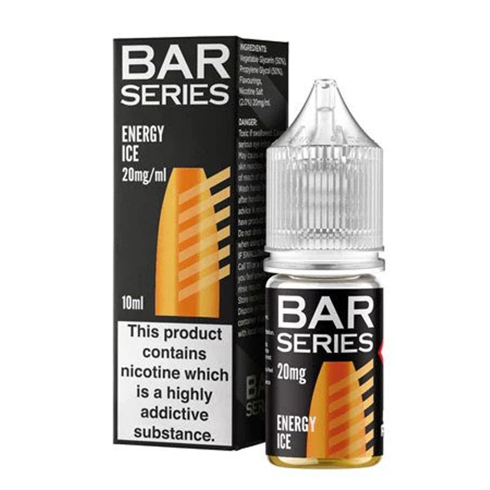 Bar Series Energy Ice 10ml nic salt e-liquid bottle