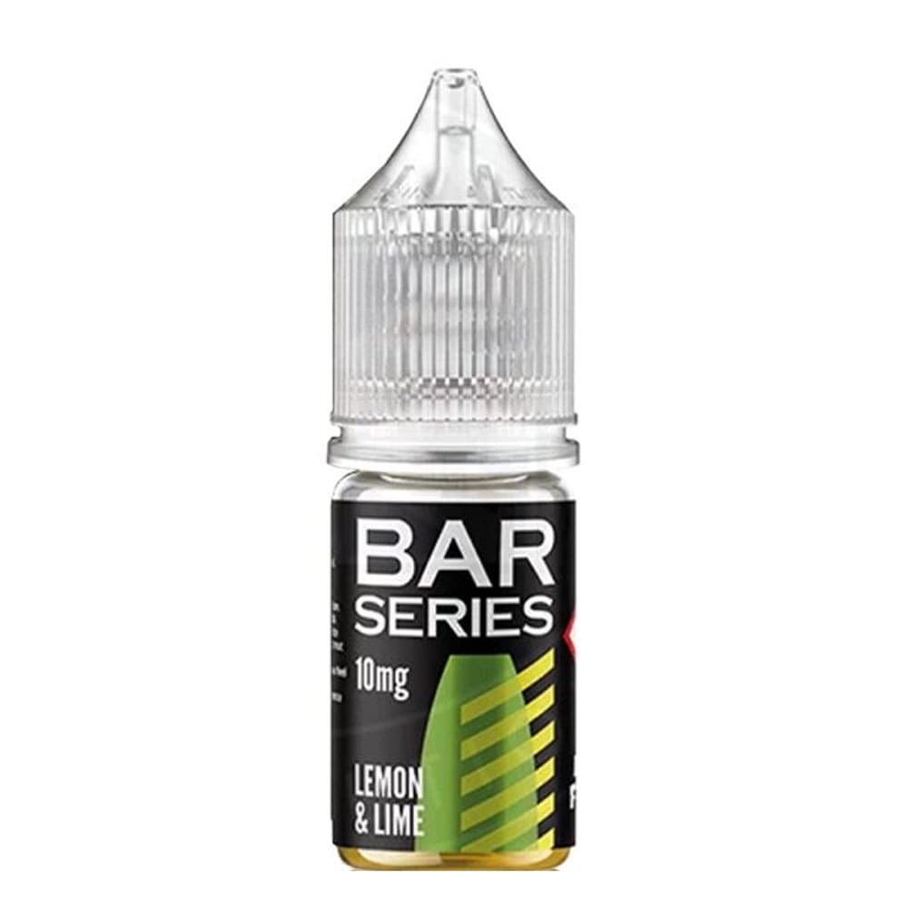 Bar Series Lemon and Lime 10ml nic salt e-liquid bottle