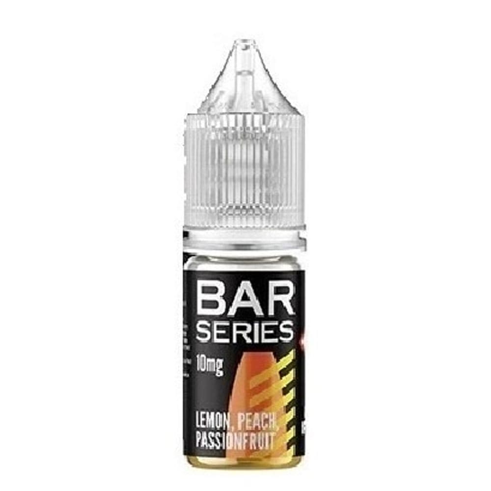 Bar Series Lemon Peach Passionfruit 10ml nic salt e-liquid bottle