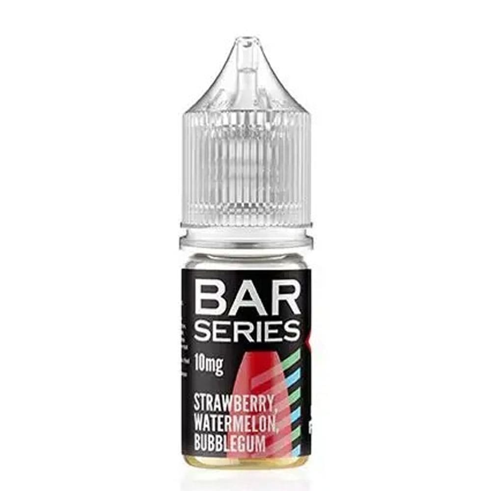 Bar Series Strawberry Watermelon Bubblegum 10ml nic salt e-liquid bottle