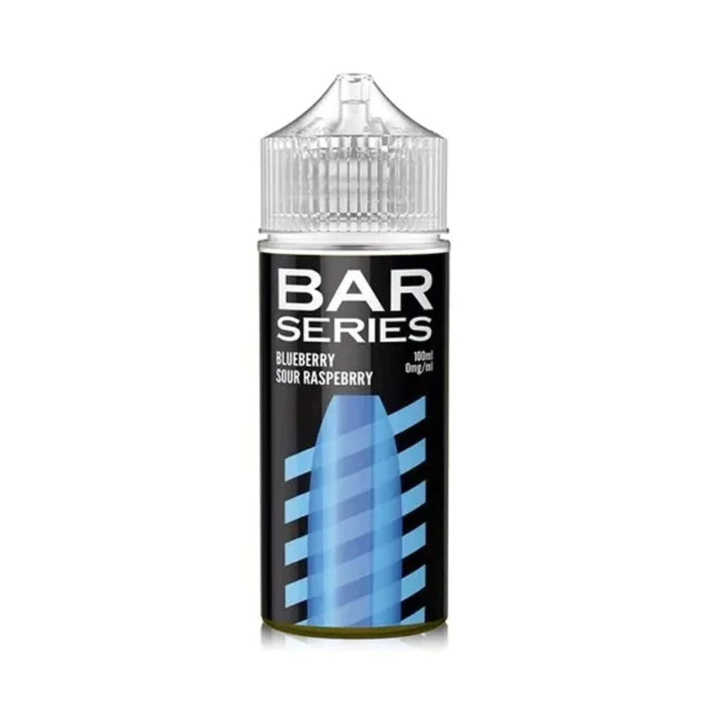 Bar Series Blueberry Sour Raspberry 100ml 0mg shortfill e-liquid bottle
