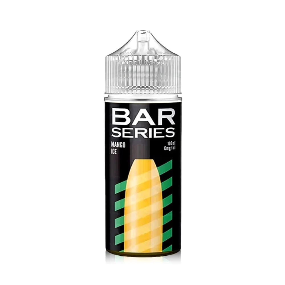Bar Series Mango Ice 100ml 0mg shortfill e-liquid bottle