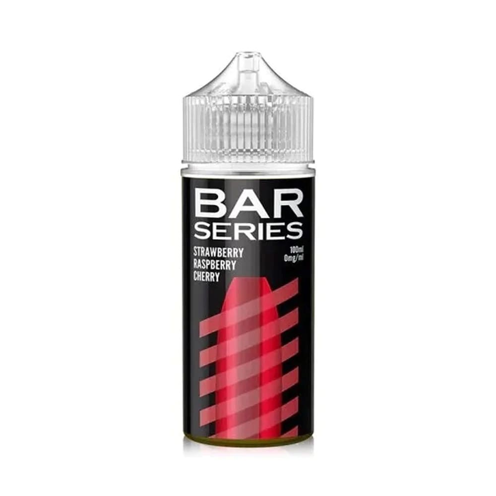 Bar Series Strawberry Raspberry Cherry 100ml 0mg shortfill e-liquid bottle