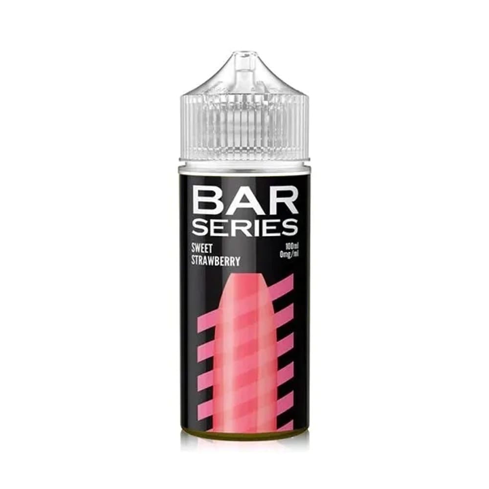 Bar Series Sweet Strawberry 100ml 0mg shortfill e-liquid bottle