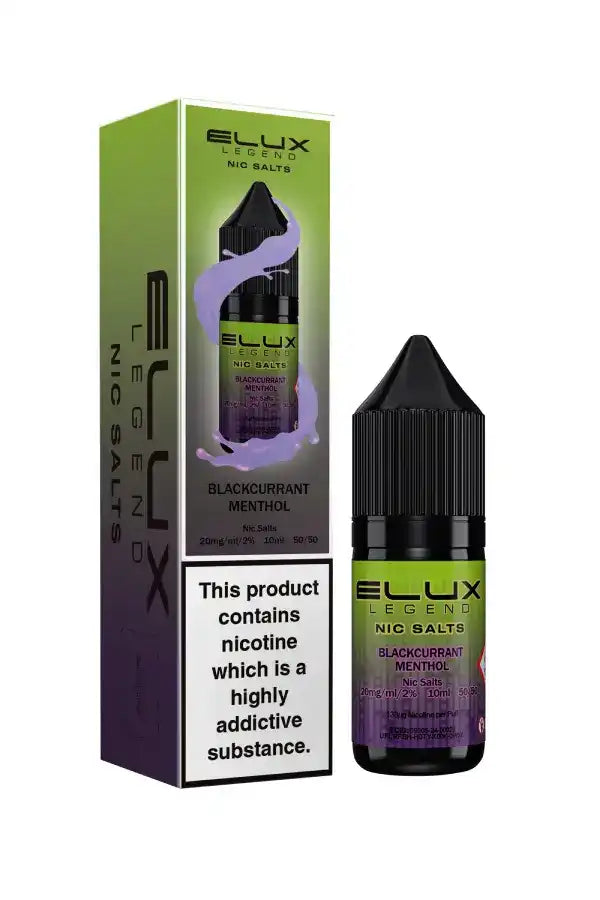 ELUX Legend Nic Salts - Blackcurrant Menthol