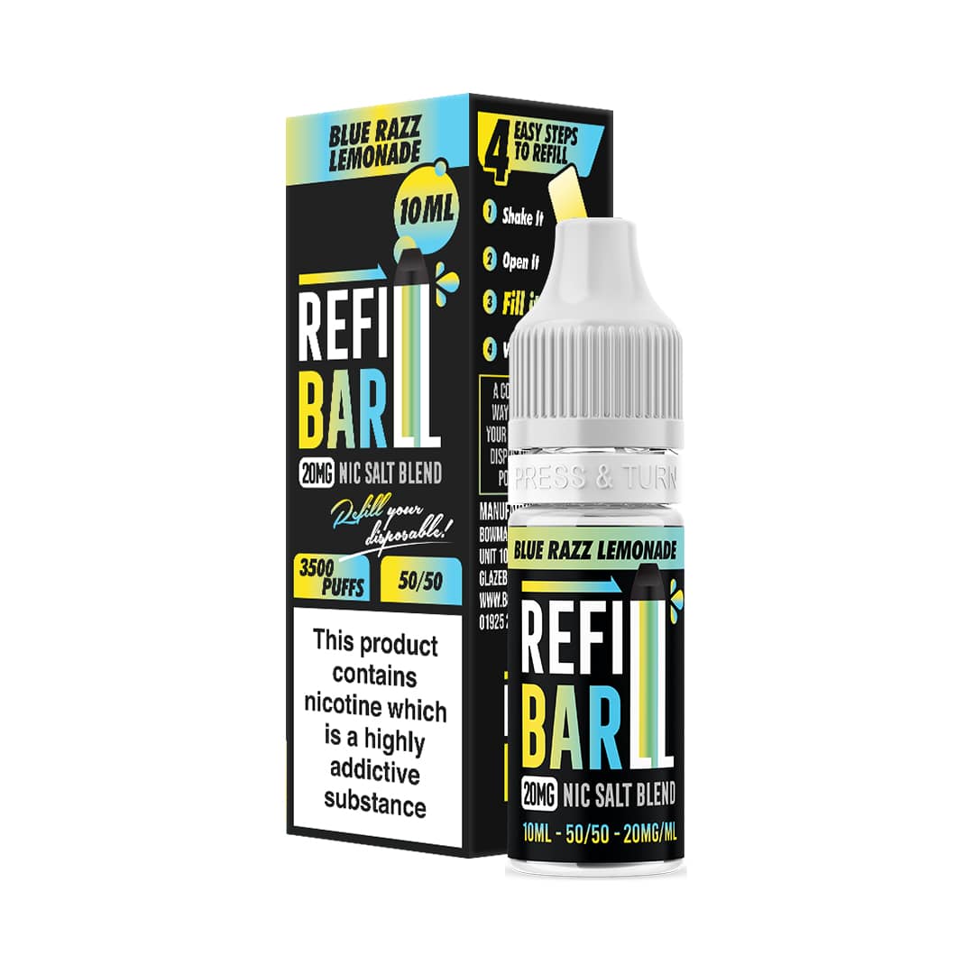 Bowmans Refill Bar Nic Salts - Explore a wide range of e-liquids, vape kits, accessories, and coils for vapers of all levels - Vape Saloon