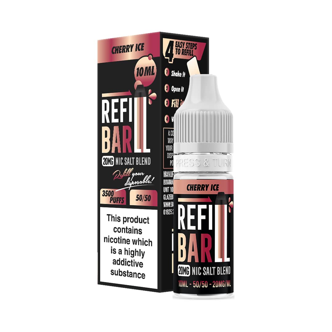 Bowmans Refill Bar Nic Salts - Explore a wide range of e-liquids, vape kits, accessories, and coils for vapers of all levels - Vape Saloon