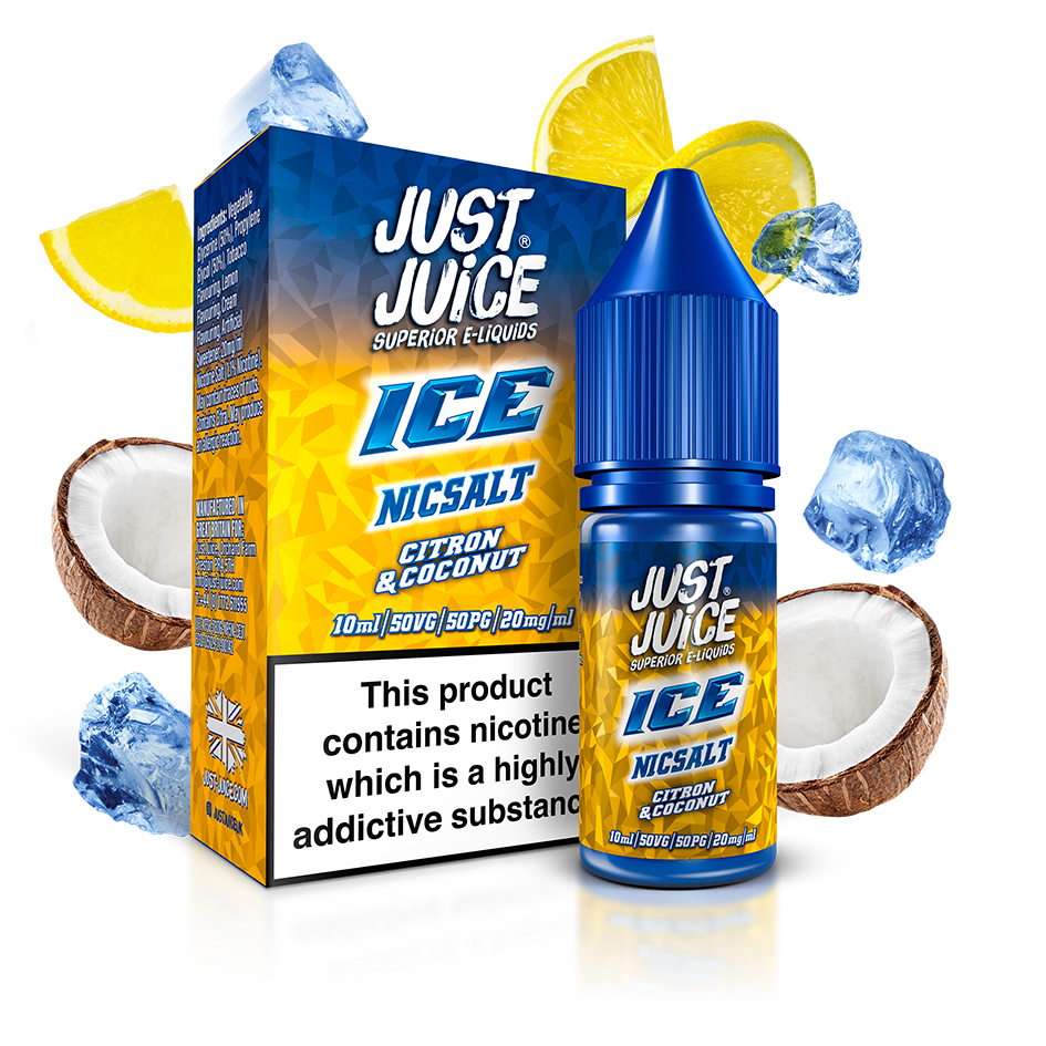 Just Juice Nic Salts (Available in 11mg + 20mg) - Explore a wide range of e-liquids, vape kits, accessories, and coils for vapers of all levels - Vape Saloon