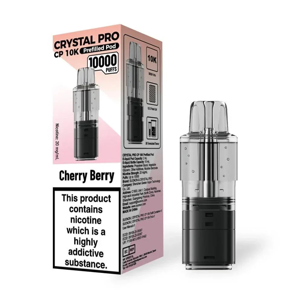 Crystal Pro CP 10K Prefilled Pods - Strawberry Banana