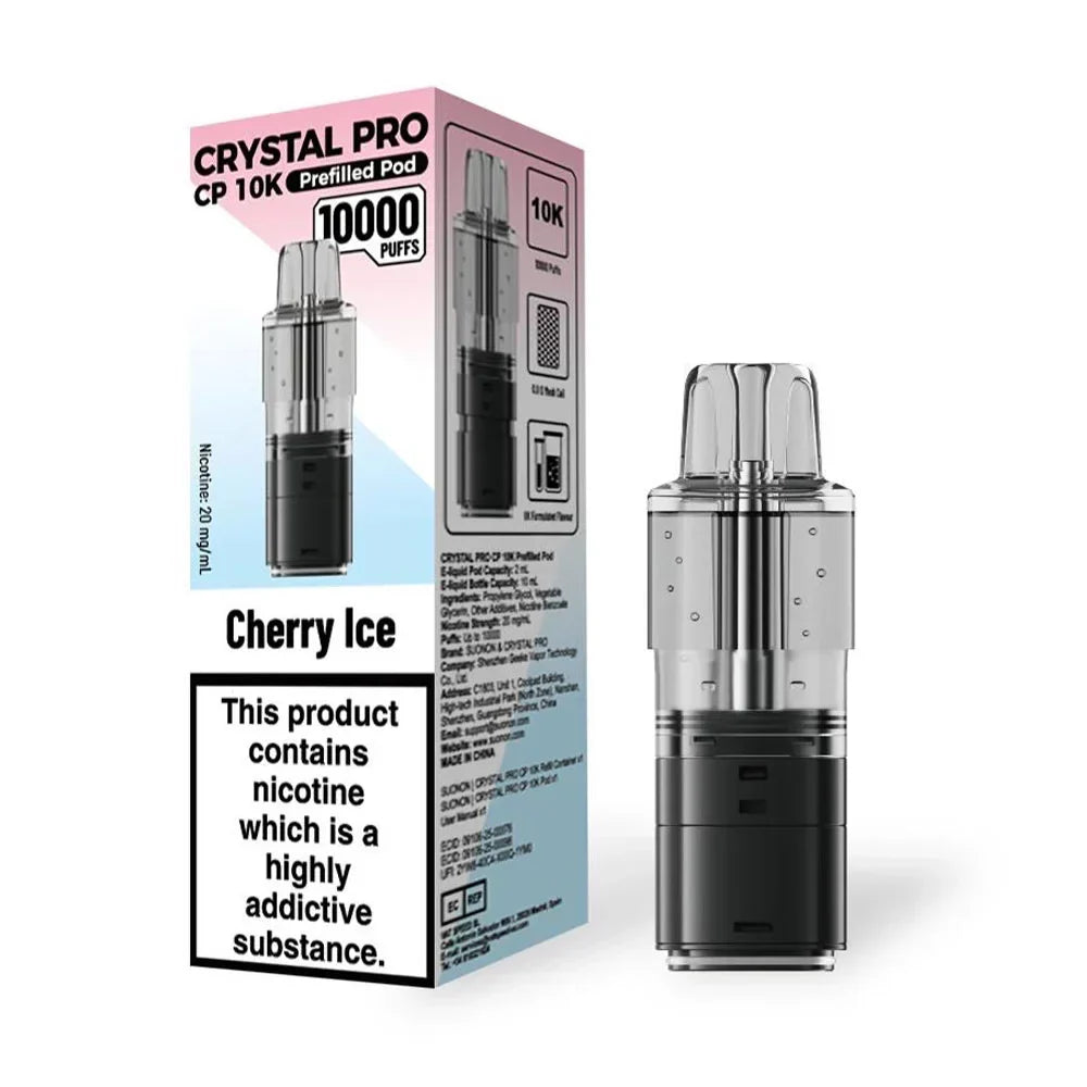 Crystal Pro CP 10K Prefilled Pods - Grape GB