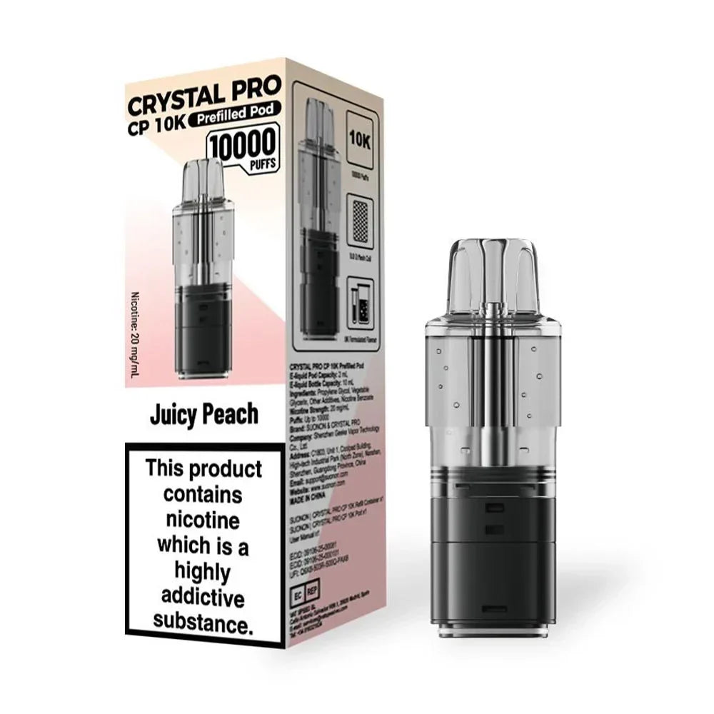 Crystal Pro CP 10K Prefilled Pods - Blackberry Raspberry