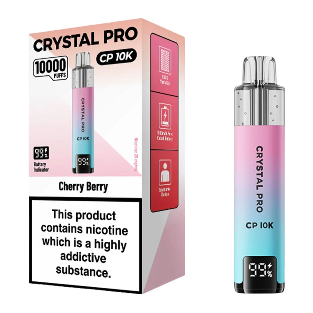Crystal Pro CP 10K Prefilled Pod Kit - Cherry Berry