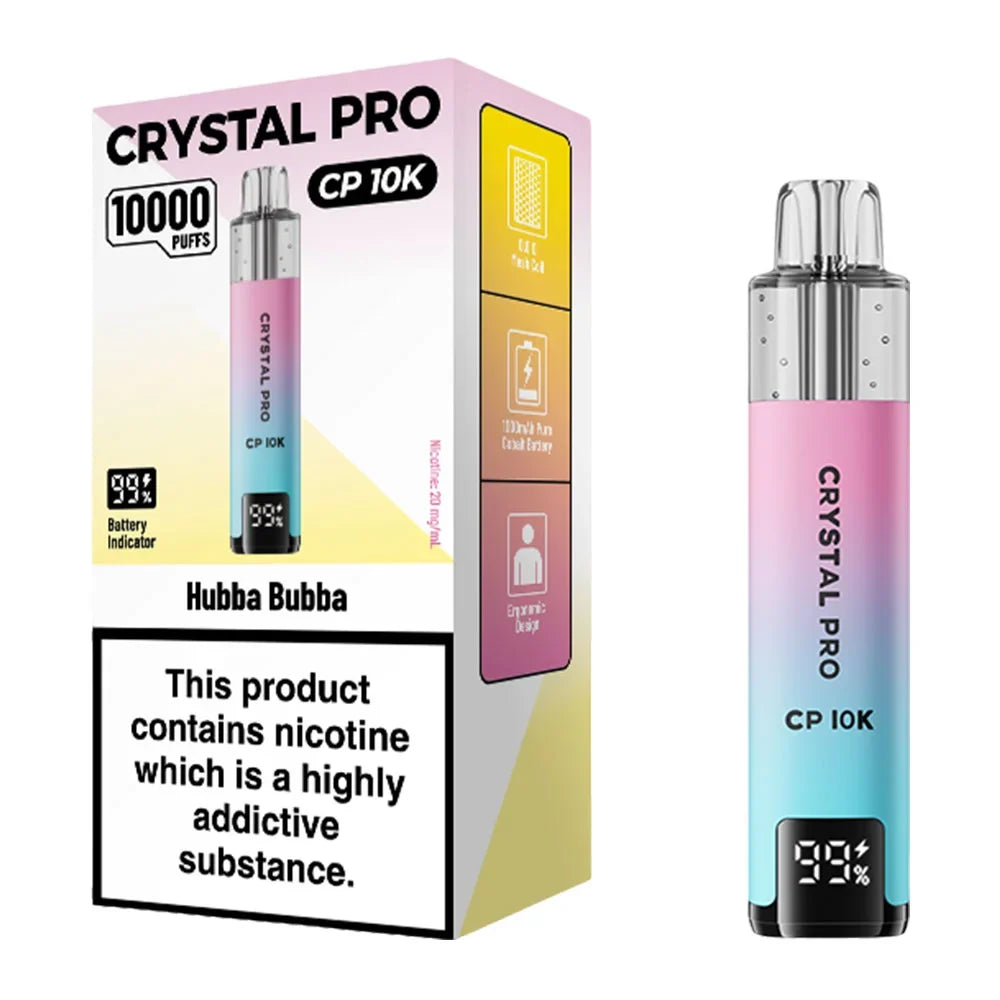 Crystal Pro CP 10K Prefilled Pod Kit - Hubba Bubba
