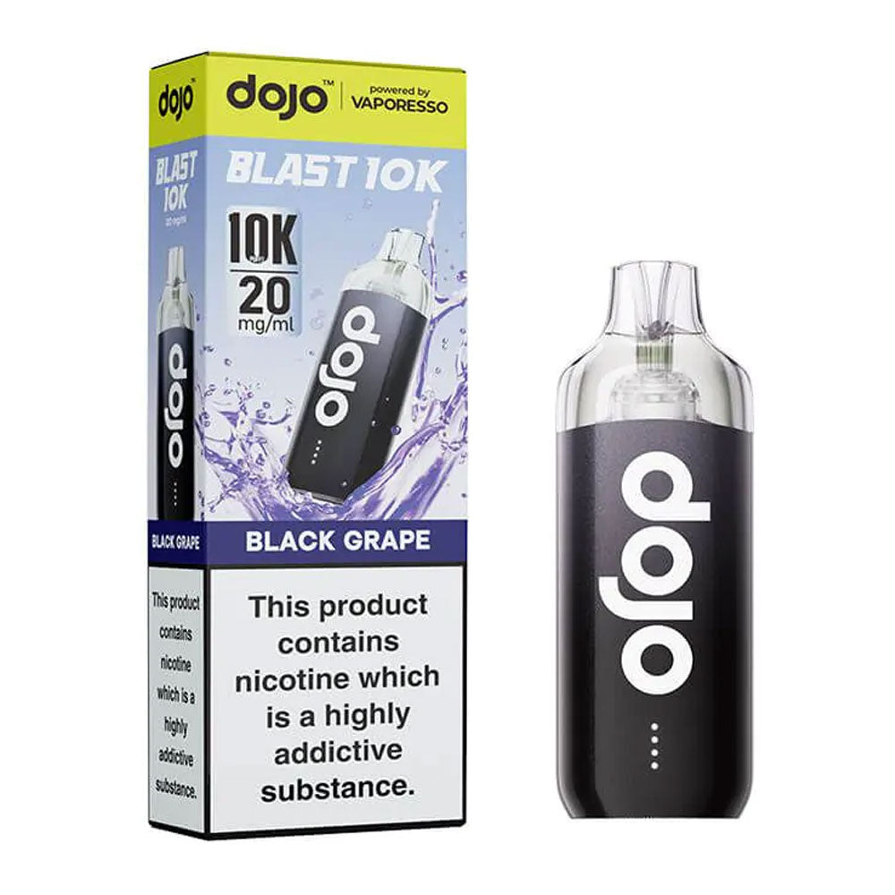 Vaporesso DOJO Blast 10K Black Grape 20mg prefilled pod kit