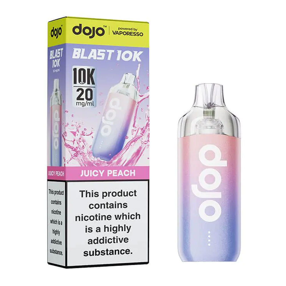 Vaporesso DOJO Blast 10K Juicy Peach 20mg prefilled pod kit