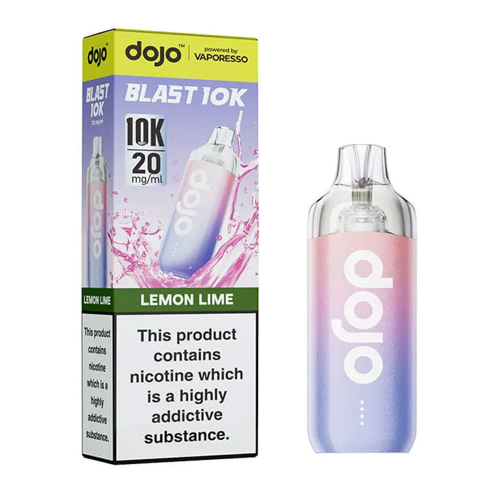 Vaporesso DOJO Blast 10K Lemon Lime 20mg prefilled pod kit