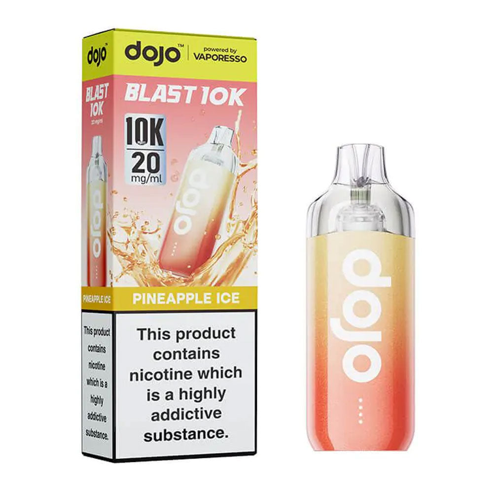 Vaporesso DOJO Blast 10K Pineapple Ice 20mg prefilled pod kit