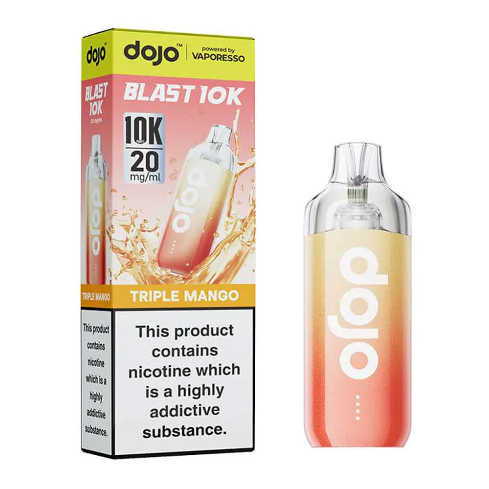 Vaporesso DOJO Blast 10K Triple Mango 20mg prefilled pod kit