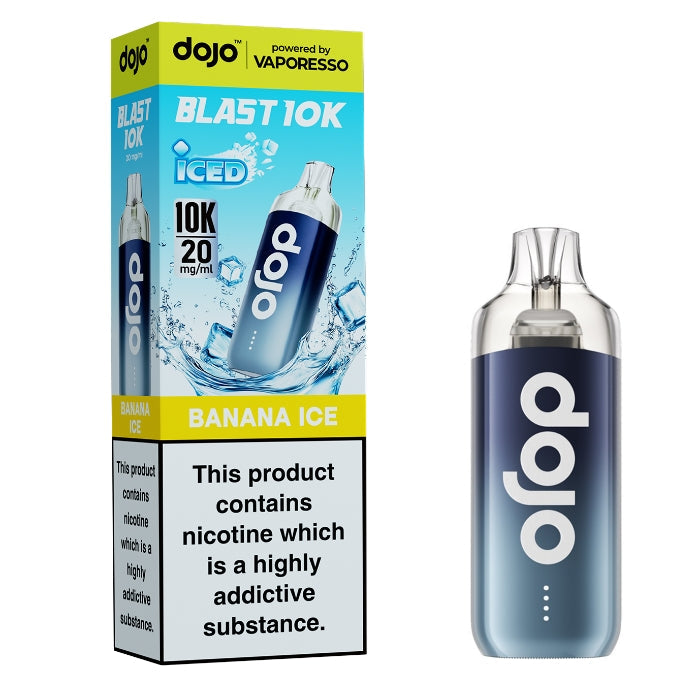 Vaporesso DOJO Blast 10K Banana Ice 20mg prefilled pod kit