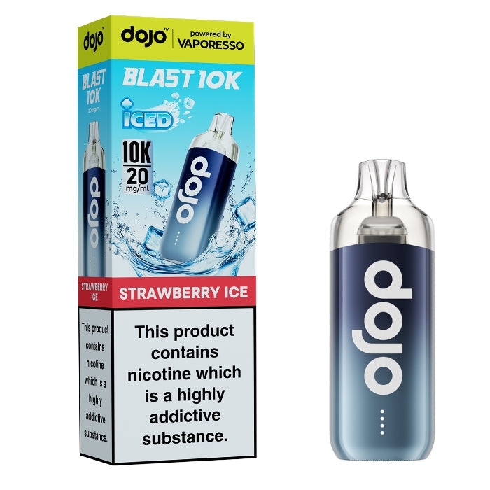 Vaporesso DOJO Blast 10K Strawberry Ice 20mg prefilled pod kit