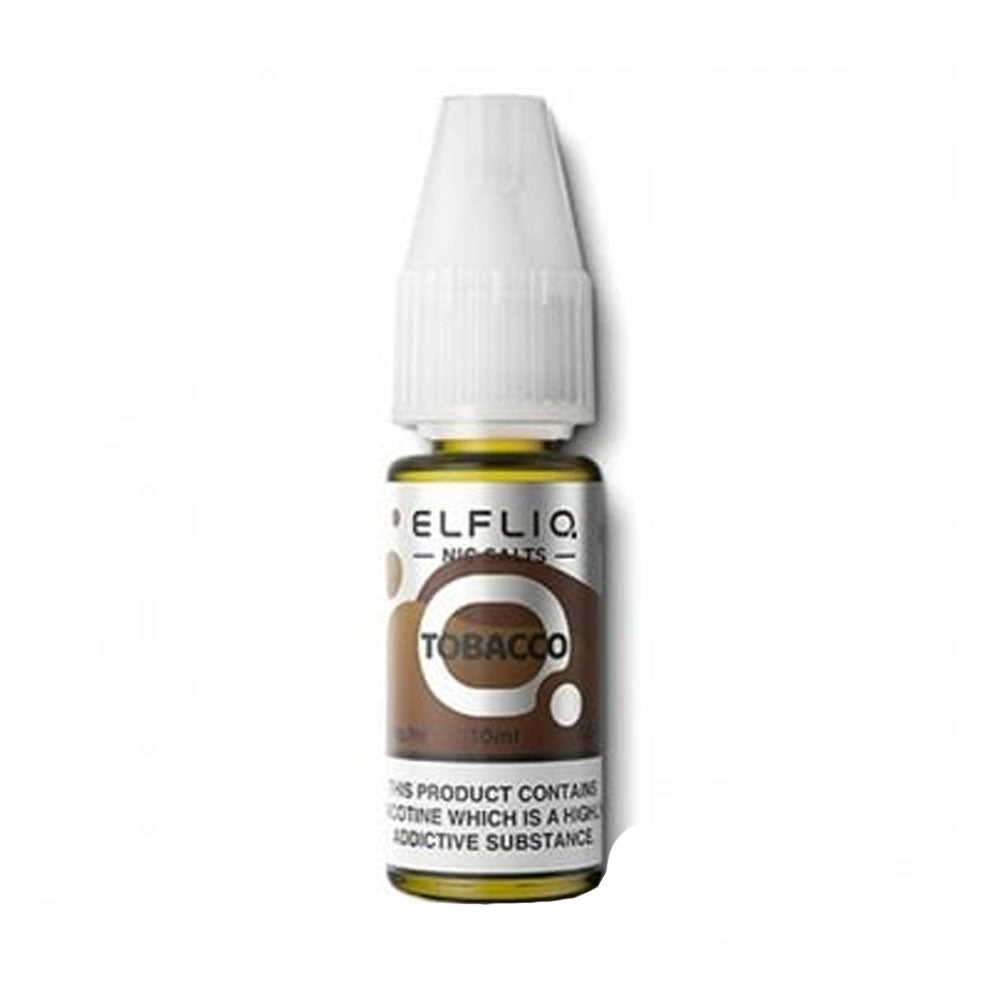 ELFLIQ Tobacco 10ml nicotine salt e-liquid bottle