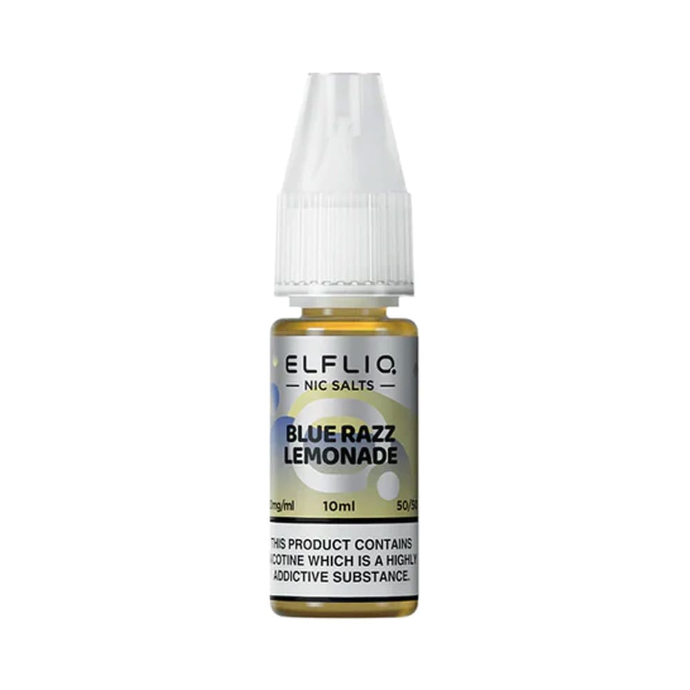 ELFLIQ Blue Razz Lemonade 10ml nicotine salt e-liquid bottle