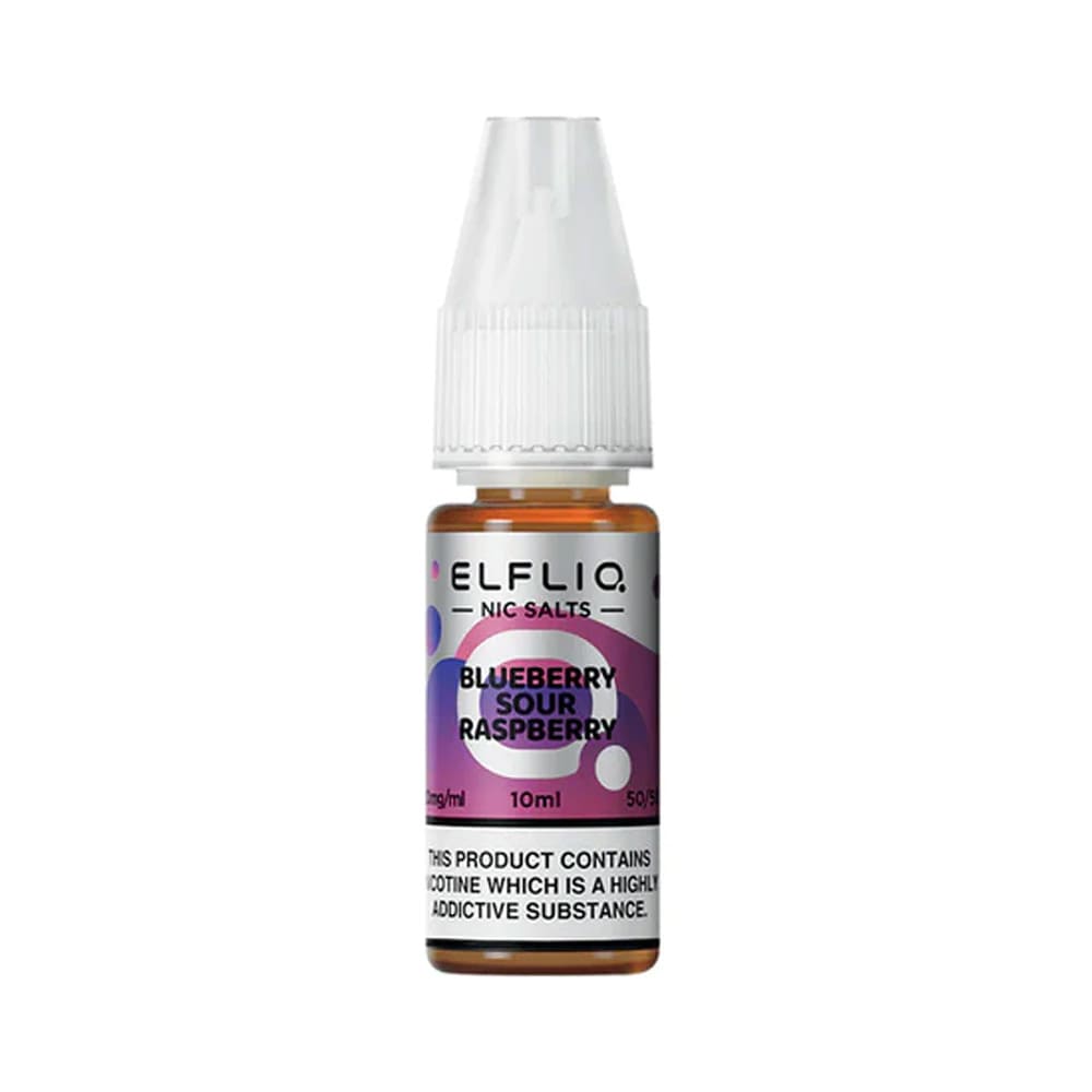 ELFLIQ Blueberry Sour Raspberry 10ml nicotine salt e-liquid bottle